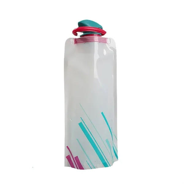 24oz Collapsible Water Bottle with Sealed Lid
