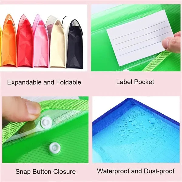 A4 Size Plastic File Folder