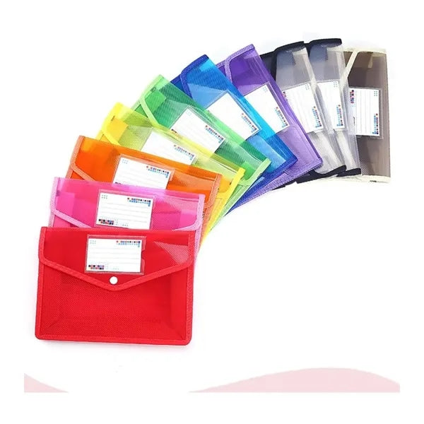 A4 Size Plastic File Folder