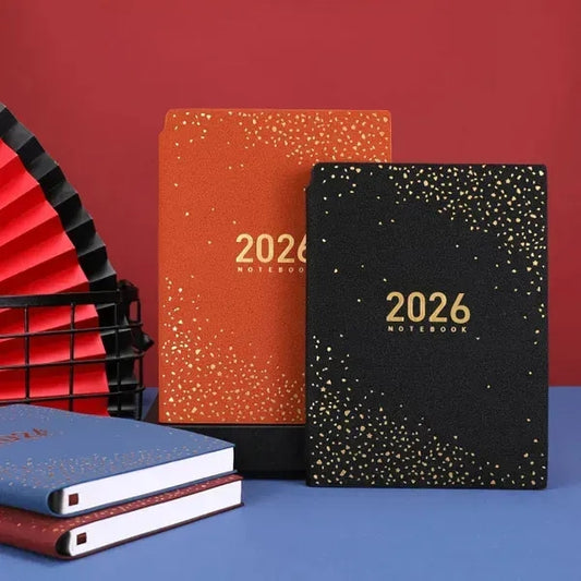 2026 A5 Custom Planner Notebook with Pen Holder