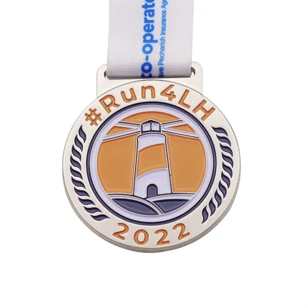 Silver-plated souvenir medal collect gift