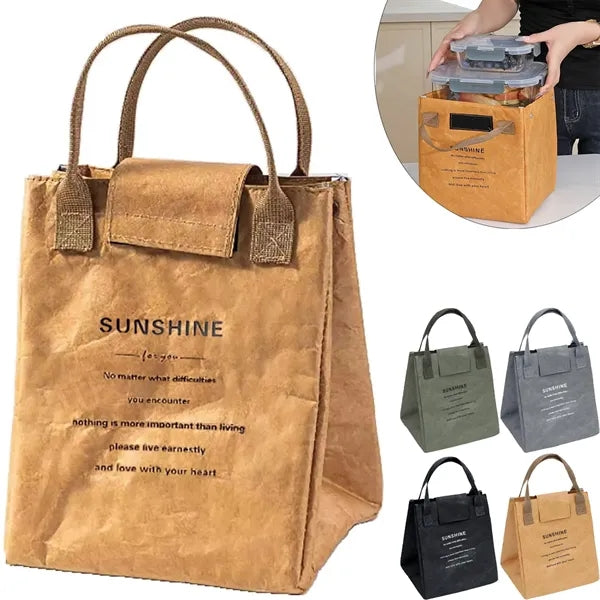 Classic Water Resistant Insulated Lunch Bag