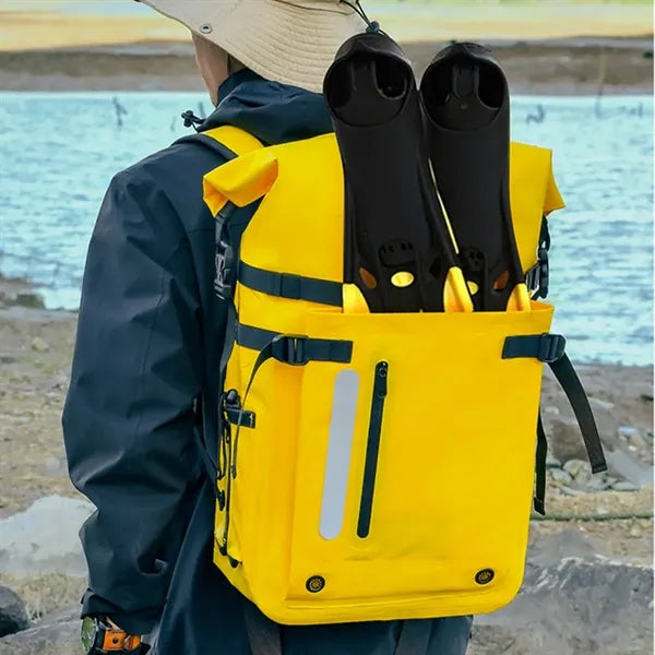 Waterproof diving backpack with large capacity for outdoor