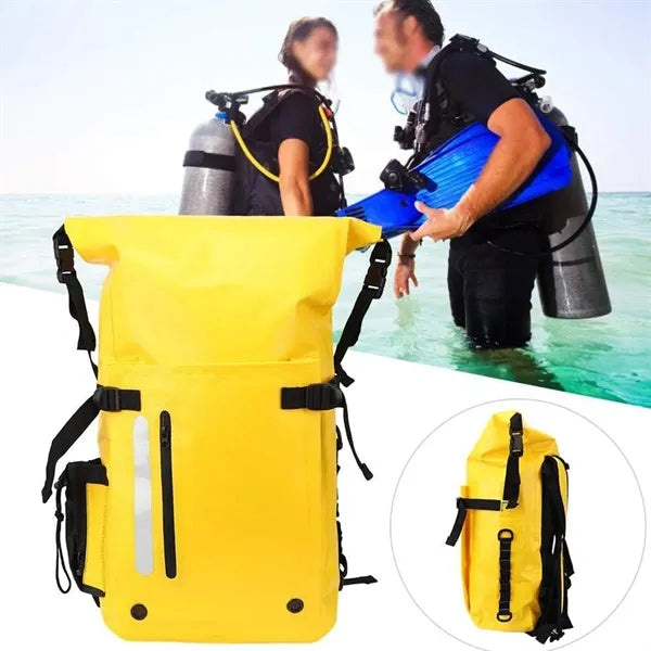 Waterproof diving backpack with large capacity for outdoor