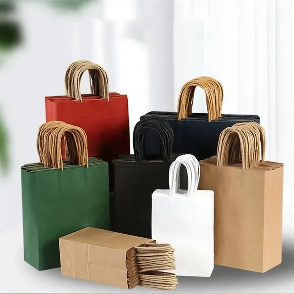 Kraft Paper Bag With Handle