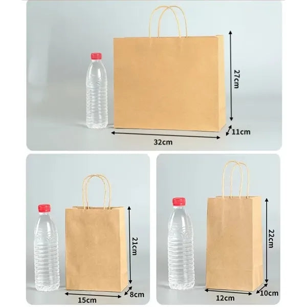 Kraft Paper Bag With Handle