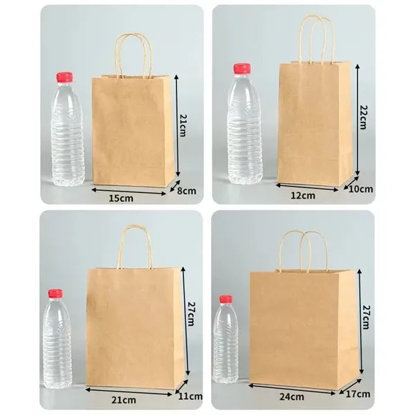 Kraft Paper Bag With Handle