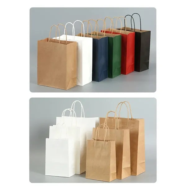 Kraft Paper Bag With Handle