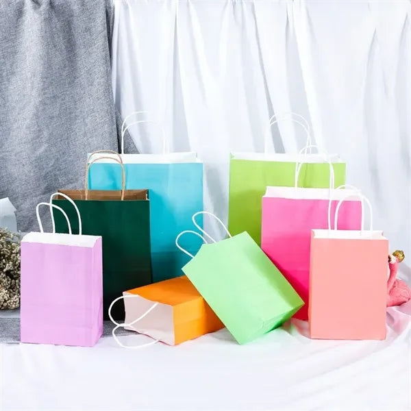 Kraft Paper Bag With Handle