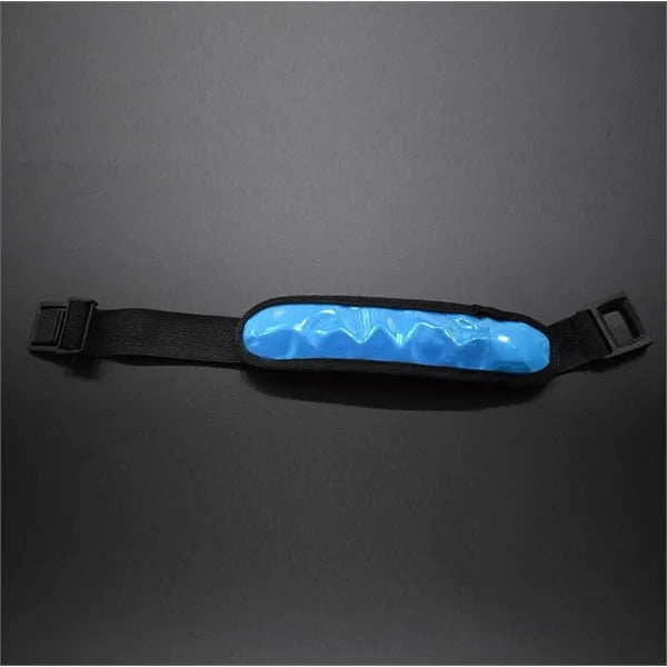LED illuminated armband with lattice reflective armband