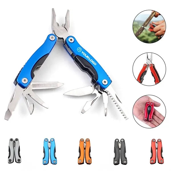 Stainless steel multitool pliers pocket knife for camping