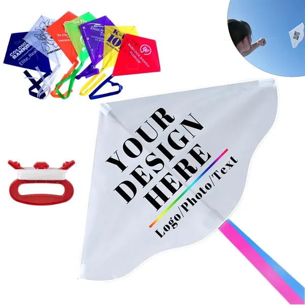 Polyester Kite with Winder and String