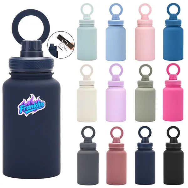 22oz Magnetic Phone Holder Insulated Sports Bottle
