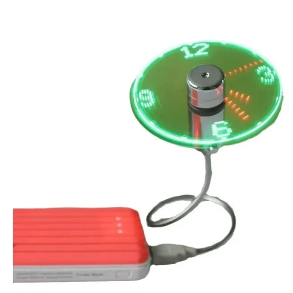 USB Clock Fan