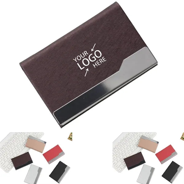 Magnetic Closure Business Card Case