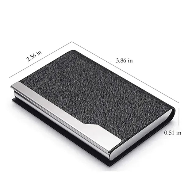 Magnetic Closure Business Card Case