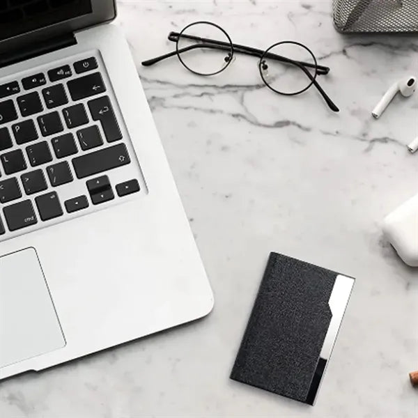 Magnetic Closure Business Card Case