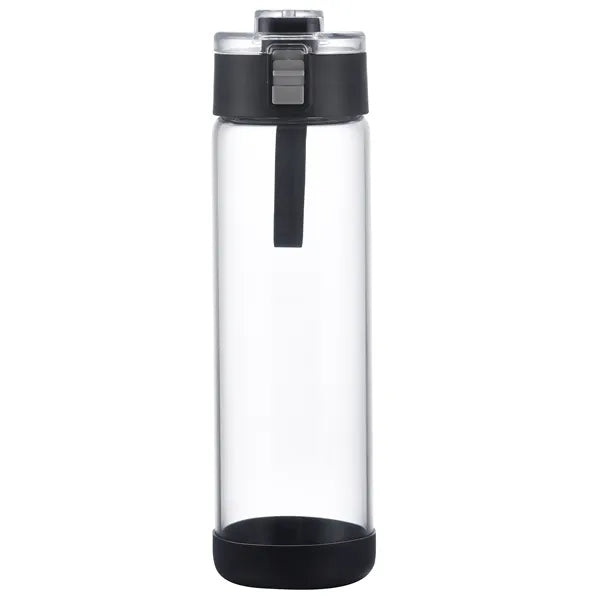 22 oz. Glass Bottle with Silicon Carrying Loop