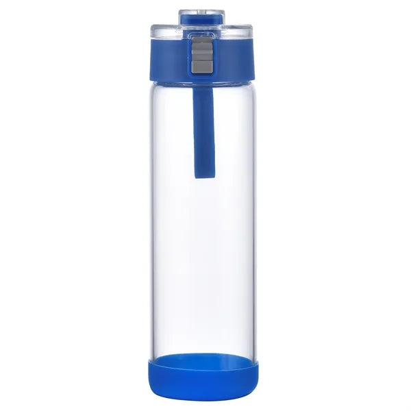 22 oz. Glass Bottle with Silicon Carrying Loop
