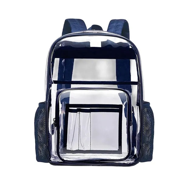 Large Clear PVC Backpack for Stadium Events