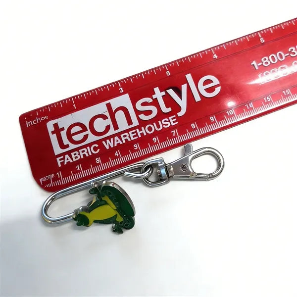 Metal Keychain with Bag Clip