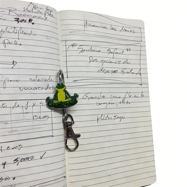 Metal Keychain with Bag Clip