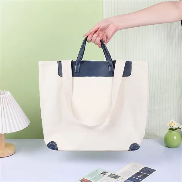Vintage Large Thickened Event Gifts Casual Canvas Handbag