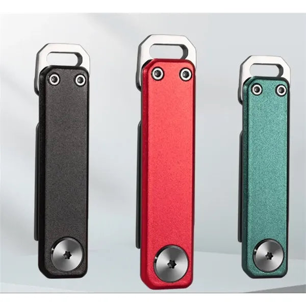 Multifunctional portable pocket bottle opener folding knife