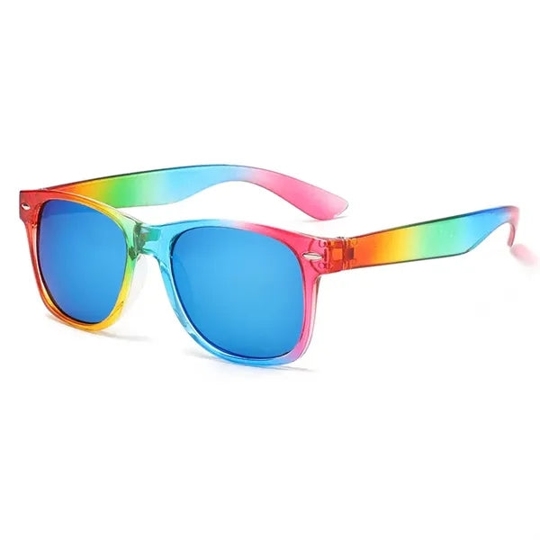 Rainbow Gradient Sunglasses With UV Protection
