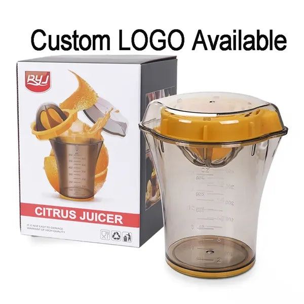 Portable Manual Citrus Juicer - BPA-Free PP Squeezer