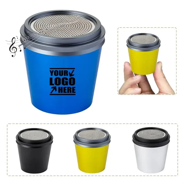 Portable Mini Bluetooth Speaker With LED