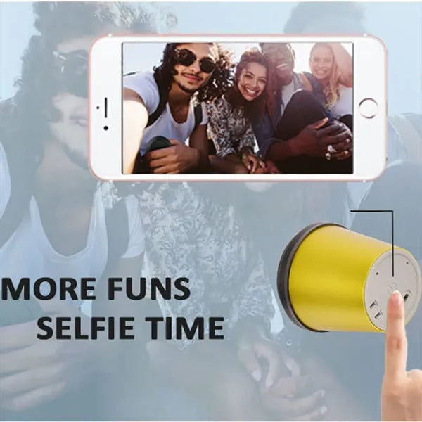 Portable Mini Bluetooth Speaker With LED
