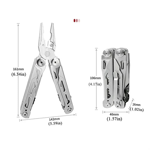 28 in 1Multitool Knife Pliers Wire Stripper Gift