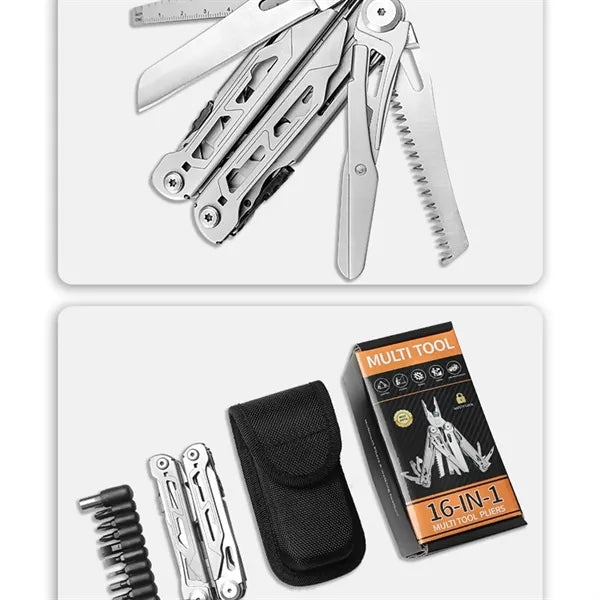 28 in 1Multitool Knife Pliers Wire Stripper Gift
