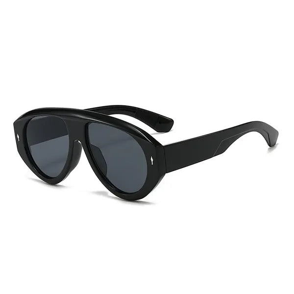 Retro Oversized Aviator Sunglasses