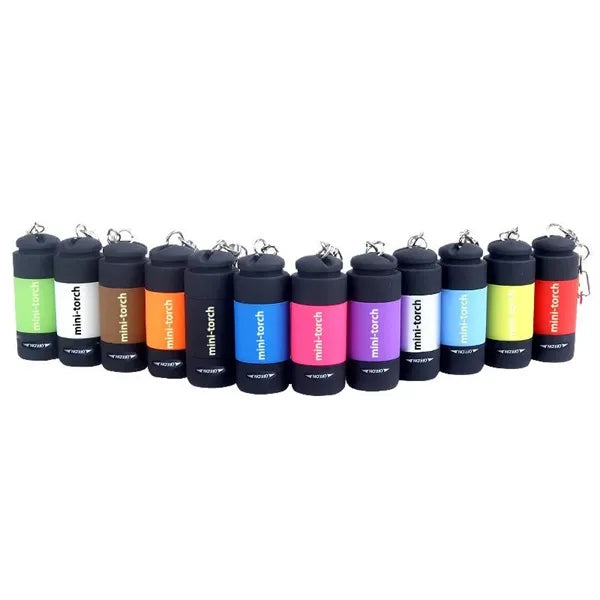 Plastic USB Charger LED Flashlight Keychain