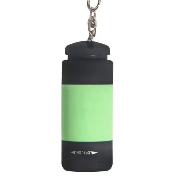 Plastic USB Charger LED Flashlight Keychain