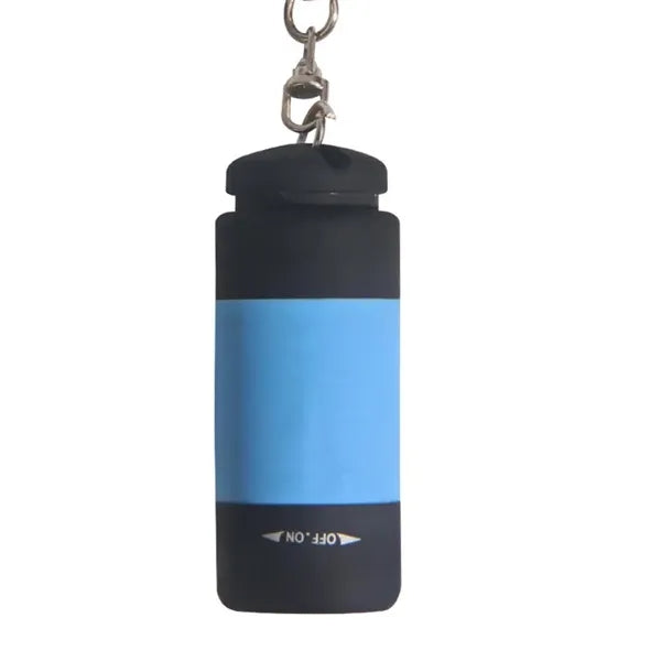 Plastic USB Charger LED Flashlight Keychain