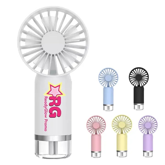 Rechargeable Handheld Portable Misting Fan 3 Speed