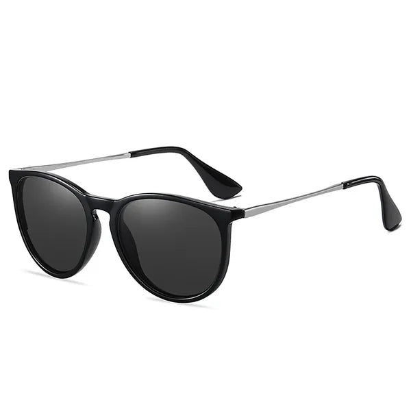 Retro Round Polarized Sunglasses