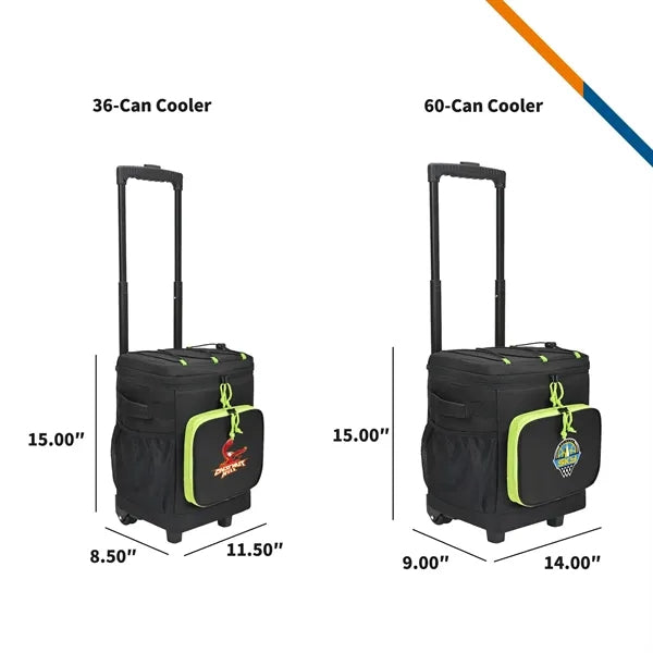 CoolRover Collapsible Rolling Cooler Bag