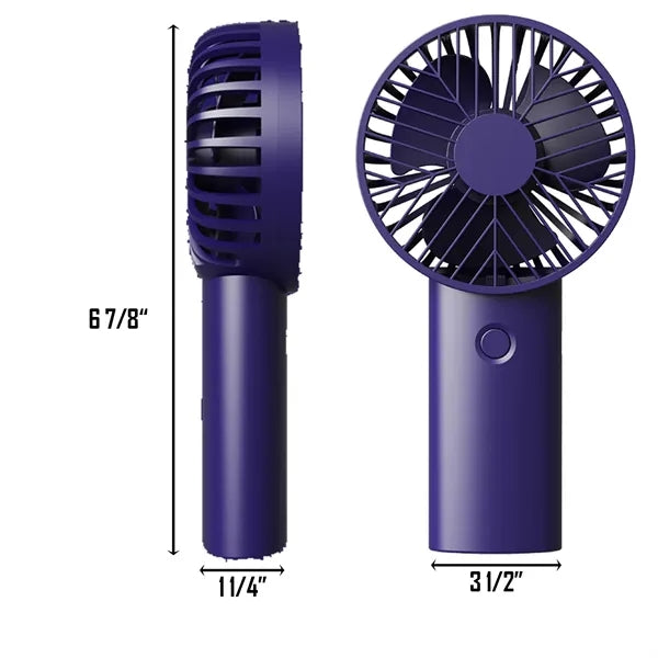 400mAh Cylindrical USB Mini Fan