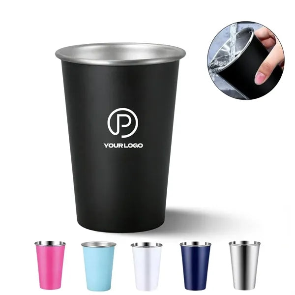 16oz shatterproof stainless steel stackable cups for parties