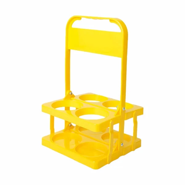4-Hole Foldable Beer Rack with Handle