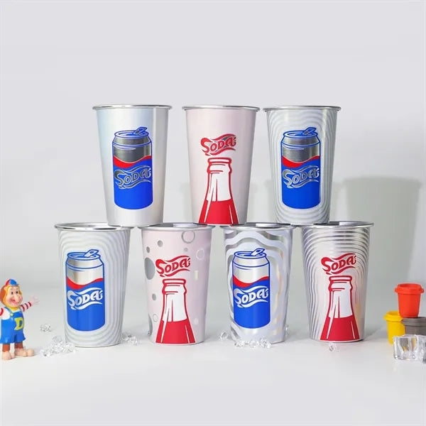 Color Changing Aluminum Cups 21oz