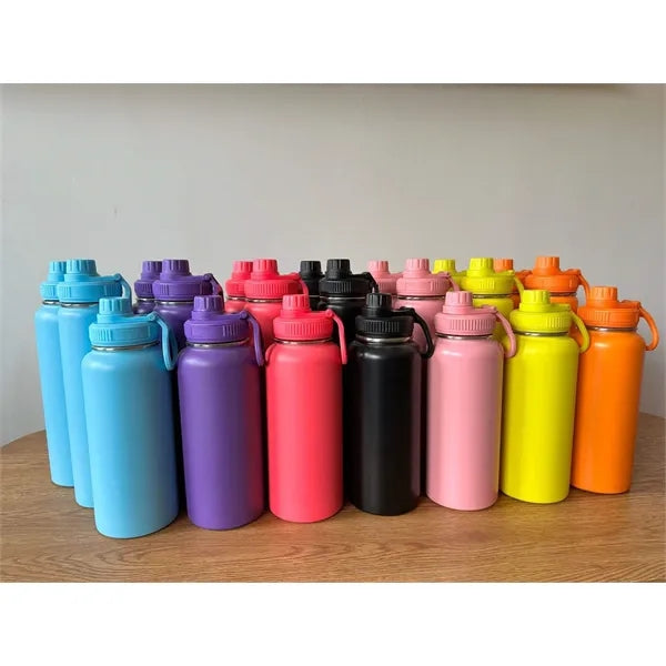 Logo 32oz 40oz Steel Vacuum Flasks Drinking Water