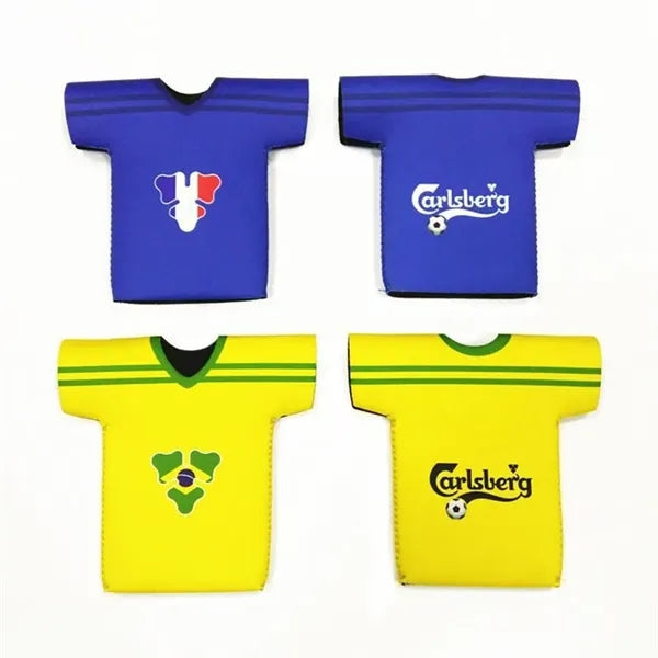 World Cup Soccer Neoprene Beer Bottle Sleeve