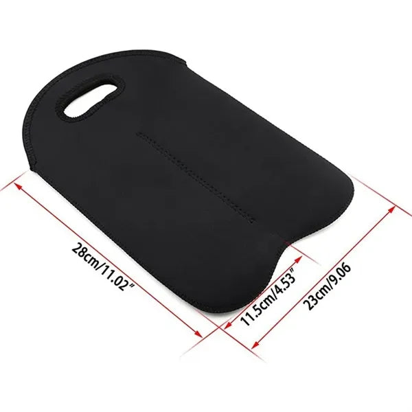 Dual Bottle Carrier Insulated Portable Wine Sleeve