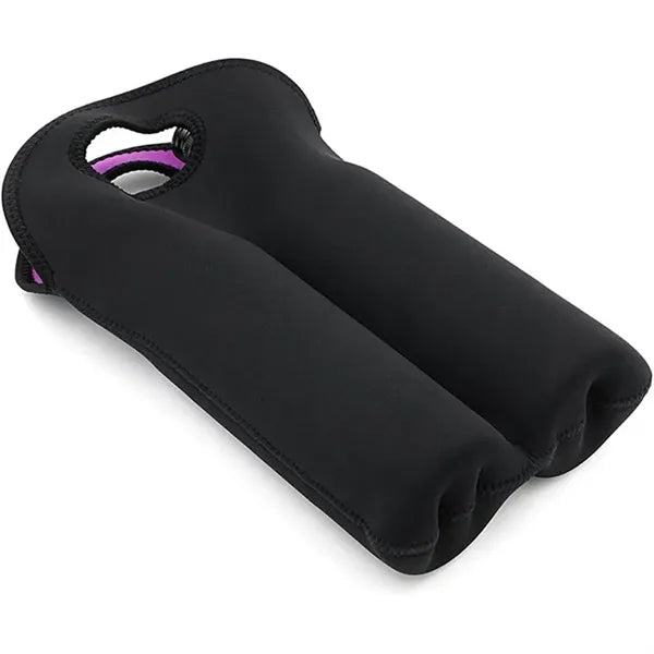 Dual Bottle Carrier Insulated Portable Wine Sleeve