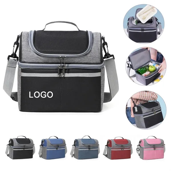 Portable Insulated Thermal Bag Lunch Cooler